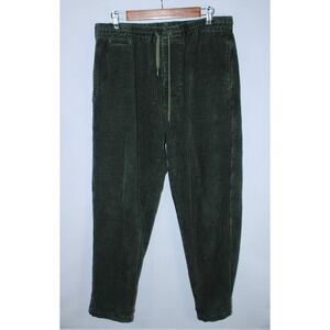 Descendant Men's Size 4 Dark Green Pull On Corduroy Pants